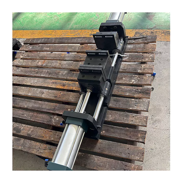 డబుల్ సింగిల్ ఓపెన్ న్యూమాటిక్ ఫ్లాట్ వైస్